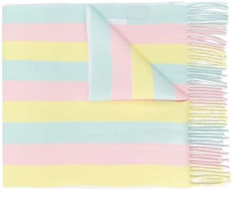 gucci rainbow panther scarf|Gucci Pastel Rainbow Stripe Wool Scarf .